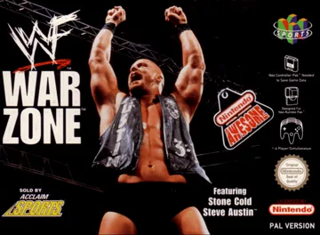 WWF War Zone (Europe) box cover front